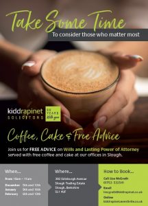 coffee morning at Kidd Rapinet Slough