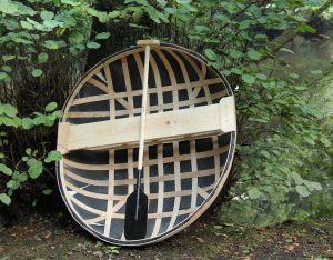Sir Peter Badge's obsession - a coracle boat